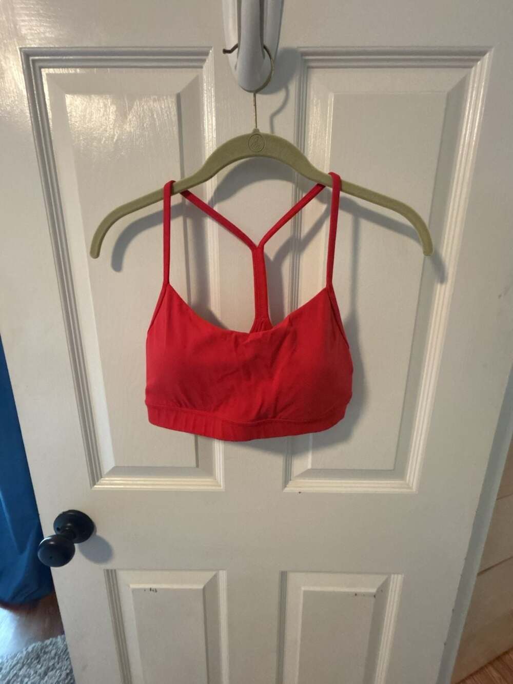 CRZ YOGA SPORT BRA Deep Red racerback size M